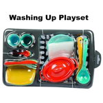 Washing Up Set with Rack